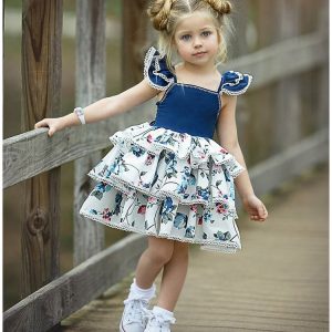 Lunetta Baby Girl Frilled Frock