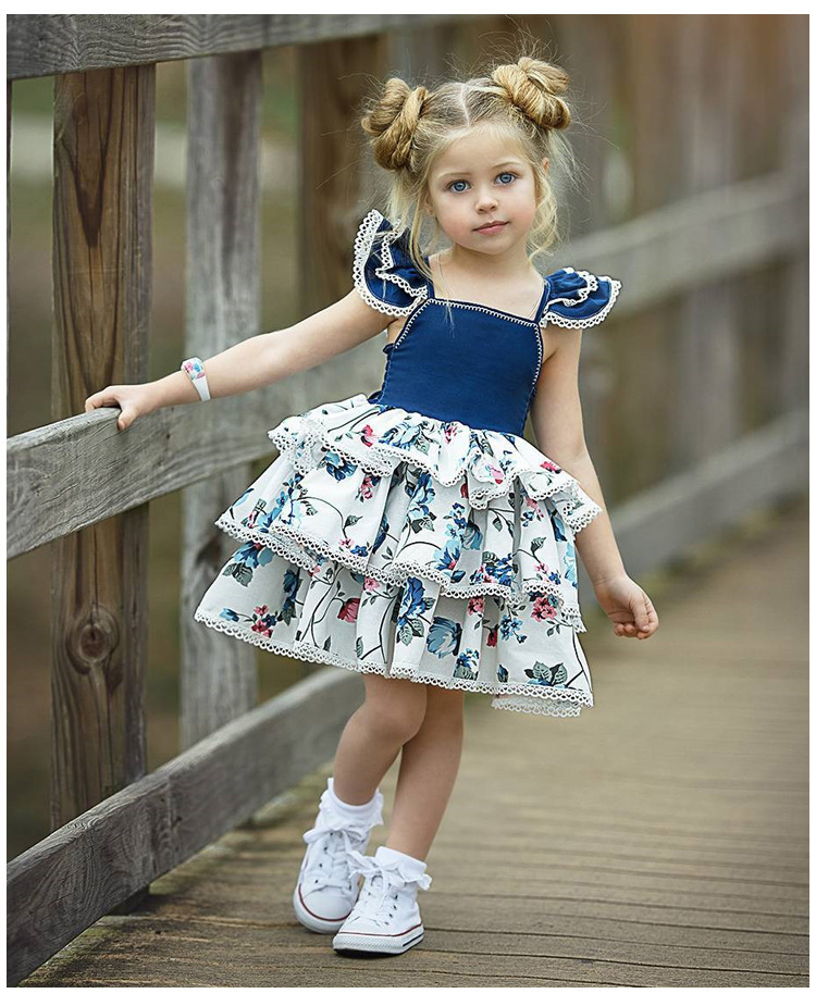 Lunetta Baby Girl Frilled Frock