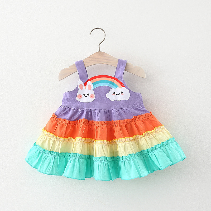 Baby girl deals rainbow clothes